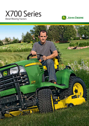 कॉम्पैक्ट यूटिलिटी ट्रैक्टर John Deere X 740