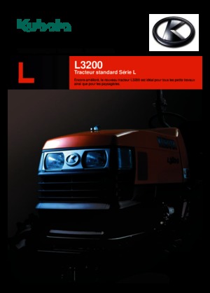 कॉम्पैक्ट यूटिलिटी ट्रैक्टर Kubota L 3200