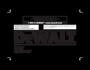 नेलर और स्टेपलर DEWALT DWSL18CAP