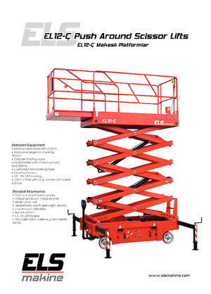 व्हील्ड सिज़र लिफ्ट ELS Lift EL 12 C