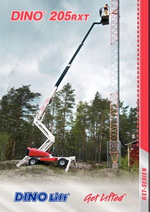 व्हील्ड आर्टिकुलेटिंग बूम लिफ्ट Dino Lift Rhino 205 RXT