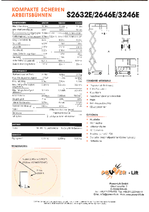 व्हील्ड सिज़र लिफ्ट Snorkel S 3246