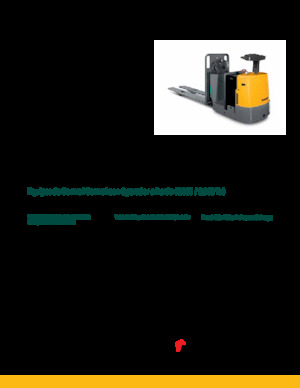 ऑर्डर पिकर और चेरी पिकर फोर्कलिफ्ट Jungheinrich ECE M36