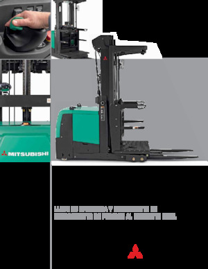 ऑर्डर पिकर और चेरी पिकर फोर्कलिफ्ट Mitsubishi EOP15N3