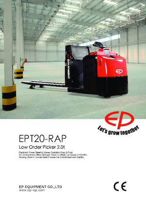 ऑर्डर पिकर और चेरी पिकर फोर्कलिफ्ट EP EPT20-RAP
