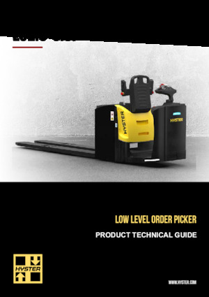 ऑर्डर पिकर और चेरी पिकर फोर्कलिफ्ट Hyster LO3.0P 