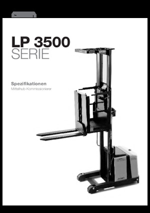 ऑर्डर पिकर और चेरी पिकर फोर्कलिफ्ट Crown LP 3520-1.0