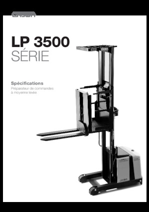ऑर्डर पिकर और चेरी पिकर फोर्कलिफ्ट Crown LP 3520-1.0