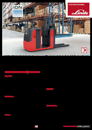 ऑर्डर पिकर और चेरी पिकर फोर्कलिफ्ट Linde N20C D