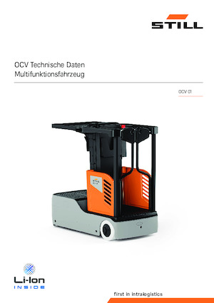 ऑर्डर पिकर और चेरी पिकर फोर्कलिफ्ट Still OCV 01