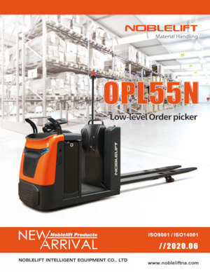 ऑर्डर पिकर और चेरी पिकर फोर्कलिफ्ट Noblelift OPL55N