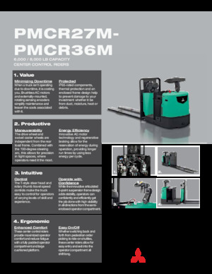 ऑर्डर पिकर और चेरी पिकर फोर्कलिफ्ट Mitsubishi PMCR27M