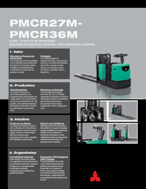 ऑर्डर पिकर और चेरी पिकर फोर्कलिफ्ट Mitsubishi PMCR27M