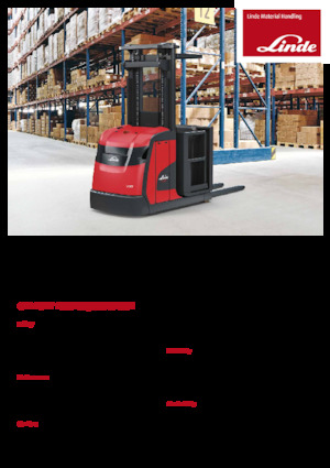 ऑर्डर पिकर और चेरी पिकर फोर्कलिफ्ट Linde V10 Std