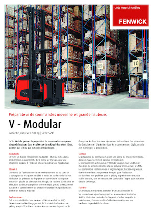 ऑर्डर पिकर और चेरी पिकर फोर्कलिफ्ट Linde V48VTriplex