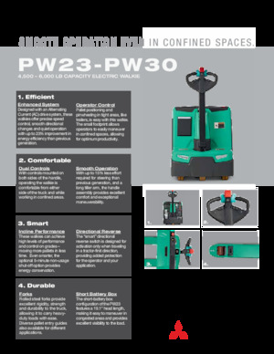 पैलेट जैक Mitsubishi PW30