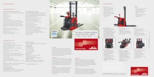 वॉकी स्टेकर Linde L12SP