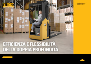 पैलेट स्टेकर सिट डाउन राइडर Caterpillar NSS12N2TF