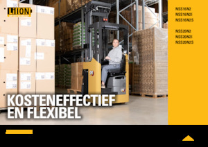 पैलेट स्टेकर सिट डाउन राइडर Caterpillar NSS20N2