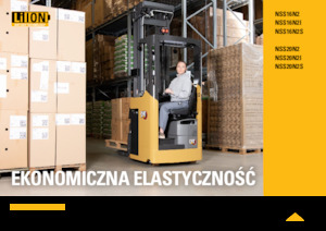 पैलेट स्टेकर सिट डाउन राइडर Caterpillar NSS20N2