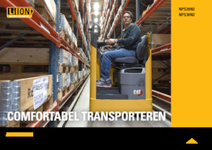 पैलेट ट्रक सिट डाउन राइडर Caterpillar NPS20N2