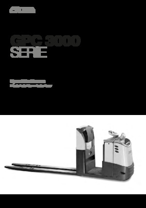 ऑर्डर पिकर और चेरी पिकर फोर्कलिफ्ट Crown GPC 3060
