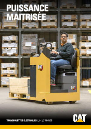 पैलेट ट्रक स्टैंड अप राइडर प्लेटफॉर्म Caterpillar NPR30N2
