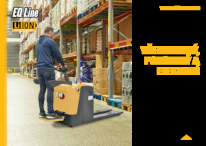 पैलेट ट्रक स्टैंड अप राइडर प्लेटफॉर्म Caterpillar NPV20QL