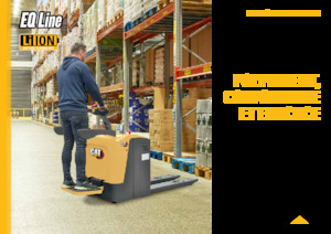 पैलेट ट्रक स्टैंड अप राइडर प्लेटफॉर्म Caterpillar NPV20QL