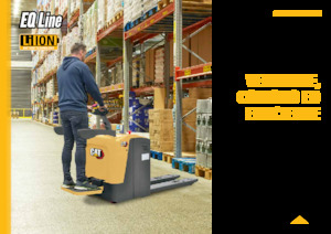 पैलेट ट्रक स्टैंड अप राइडर प्लेटफॉर्म Caterpillar NPV20QL