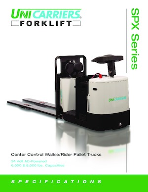 ऑर्डर पिकर और चेरी पिकर फोर्कलिफ्ट UniCarriers SPX80B