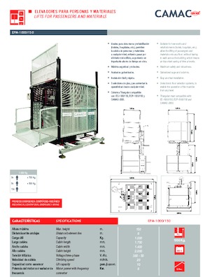 इंडस्ट्रियल होइस्ट CAMAC EPM-1000/150