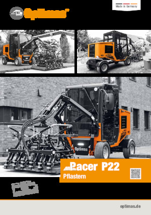 पेवर लेइंग मशीन Optimas Pacer P 22