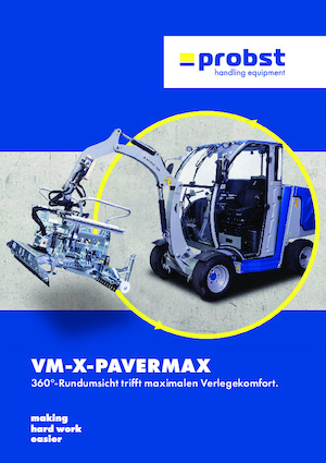 पेवर लेइंग मशीन Probst VM-X-PAVERMAX basic