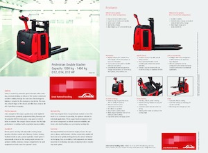वॉकी स्टेकर Linde D14 