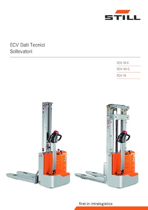 वॉकी स्टेकर Still ECV 10i C