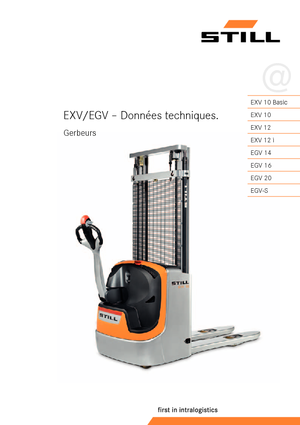 वॉकी स्टेकर Still EXV 12