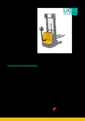 वॉकी स्टेकर Jungheinrich EJC 112 RK 