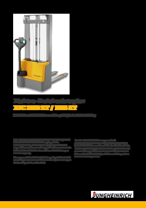 वॉकी स्टेकर Jungheinrich EJC M13 ZT