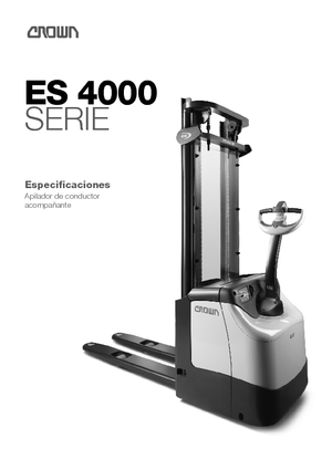 वॉकी स्टेकर Crown ES 4000-1.2 TT