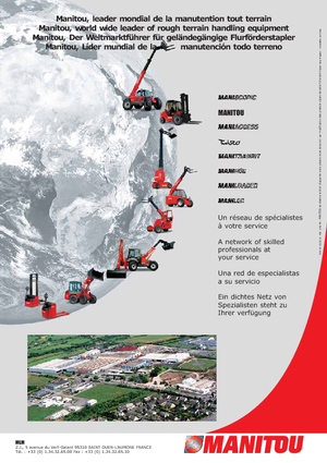 वॉकी स्टेकर Manitou ES 410