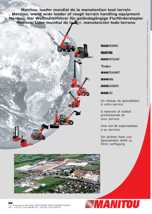 वॉकी स्टेकर Manitou ES 820 FR