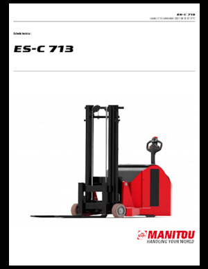 वॉकी स्टेकर Manitou ES C-713