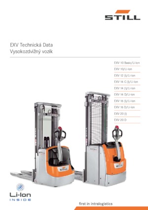 वॉकी स्टेकर Still EXV 14 C