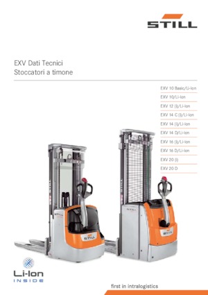 वॉकी स्टेकर Still EXV 20