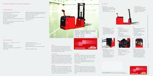 वॉकी स्टेकर Linde L10ac Duplex