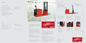 वॉकी स्टेकर Linde L06AC Triplex