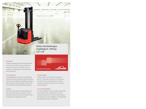 वॉकी स्टेकर Linde L 20 i