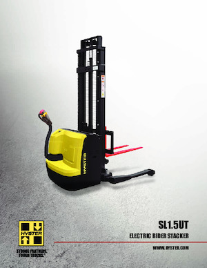 वॉकी स्टेकर Hyster SL1.5UT