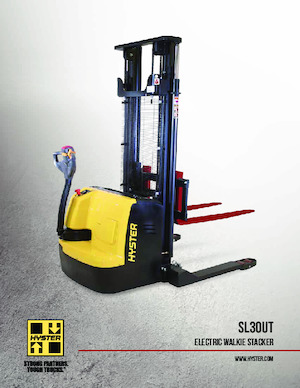 वॉकी स्टेकर Hyster SL30UT